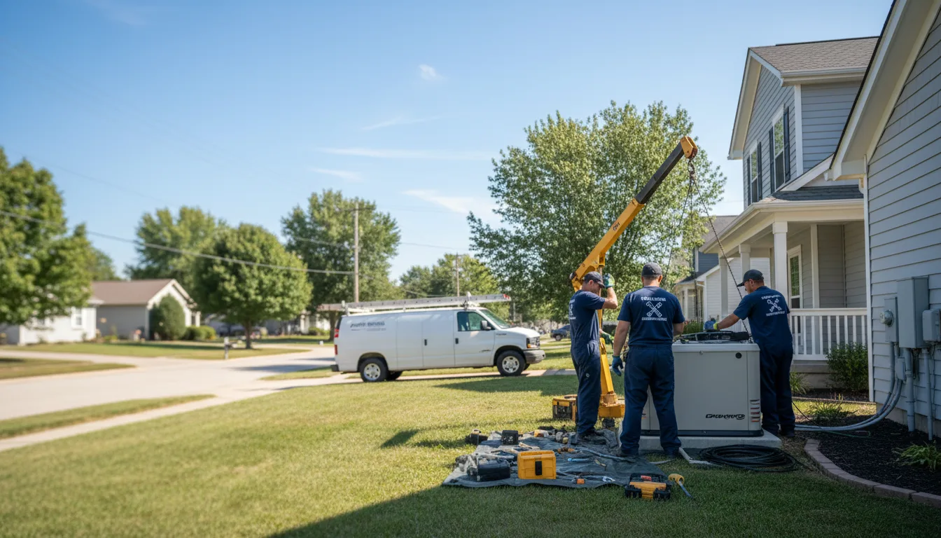 Generator Installation in Tampa, KS near me